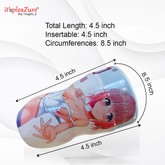 Product Dimensions: 4.5-Inch Length & 8.5-Inch Girth